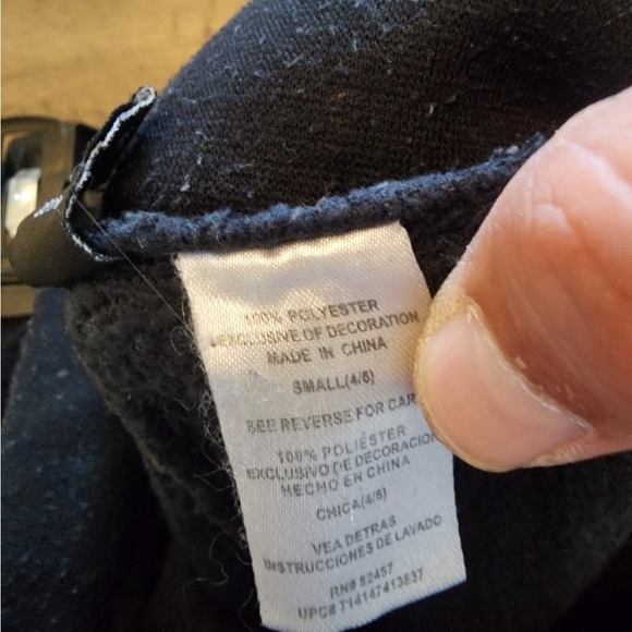 Nightmare Before Christmas Pajama Pants Women's small Black fleece - Picture 4 of 4